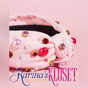 💝 Pretty N Pastel Pink Embellished Headband 💝